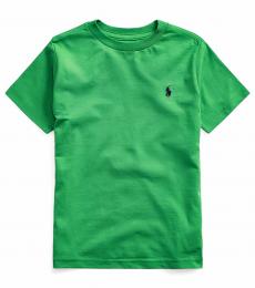 Ralph Lauren Little Boys Lifeboat Green Crewneck T-Shirt