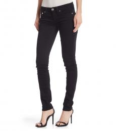 True Religion Black Stella Low Rise Skinny Jeans