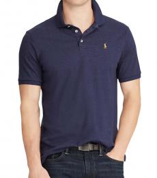 Ralph Lauren Spring Navy Heather Custom Slim Polo