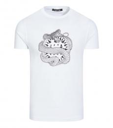 White Snake Logo T-Shirt