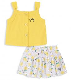 Juicy Couture 2 Piece Tank Top/Shorts Set (Little Girls)