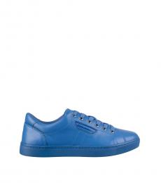 Dolce & Gabbana Blue Low Top Sneakers