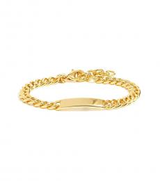 Golden Delicate Bar Bracelet