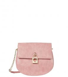 Betsey Johnson Pink Mimi Small Crossbody Bag