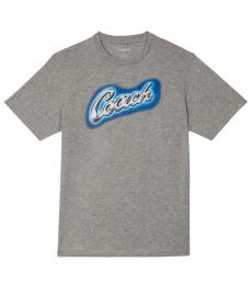 Coach Light Grey Melange Airbrush T-Shirt
