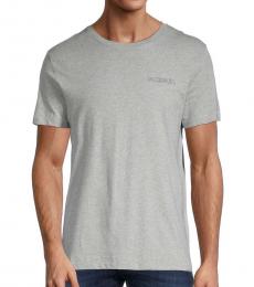 Diesel Light Grey Umlt-Jake Heathered T-Shirt