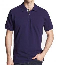 Burberry Dark Royal Purple Classic Fit Polo