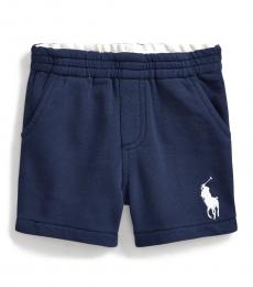 Ralph Lauren Baby Boys Newport Navy Big Pony Shorts