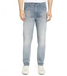 7 For All Mankind Light Blue Ryley Skinny Fit Jeans