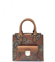 Michael Kors Luggage Bridgette Paisley Small Satchel