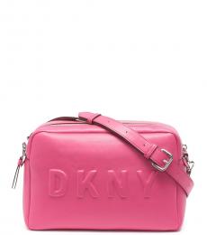 DKNY Electric Pink Tilly Camera Large Crossbody