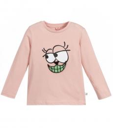 Stella McCartney Little Girls Pink Graphic T-Shirt