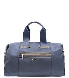 Robert Graham Navy Leclerc Large Weekender Bag