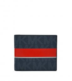 Michael Kors Dark Blue Billfold Wallet