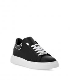 Philipp Plein Black Runner Lace-Up Sneakers