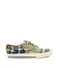 Ralph Lauren Multicolor Vaughn Canvas Sneakers
