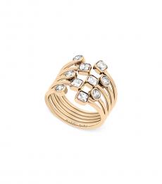 Gold Open Scatter Ring