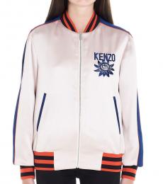 Kenzo Multi color Logo Souvenir Print Jacket