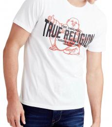 White Buddha Logo T-Shirt