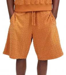 Coach Orange Sun Faded Shorts