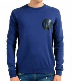 Blue Crewneck Light Sweater