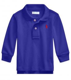 Ralph Lauren Baby Boys Rugby Royal Long-Sleeve Polo