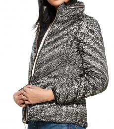 Michael Kors Camel Zip Collar Packable Down Jacket