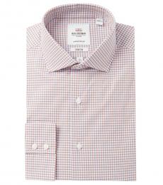 Ben Sherman Orange Tailored Slim Fit Dress Shirt