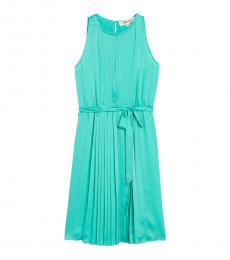 Diane Von Furstenberg Crest Ria Sleeveless Pleated Dress