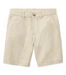 Little Boys Basic Sand Chino Shorts