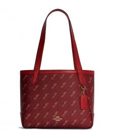 Coach Red Horse & Carriage Small Tote