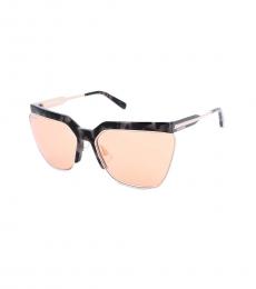 Dsquared2 Brown Peach Gradient Sunglasses
