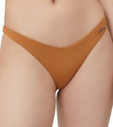 Karl Lagerfeld Brown Logo Bikini Bottom