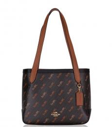 Coach Black Horse & Carriage Small Tote