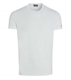 Dsquared2 White Graphic Print T-Shirt