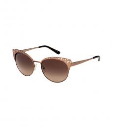 Michael Kors Satin Sable-Brown Evy Sunglasses