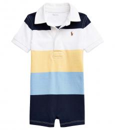 Ralph Lauren Baby Boys Empire Yellow Rugby Shortall