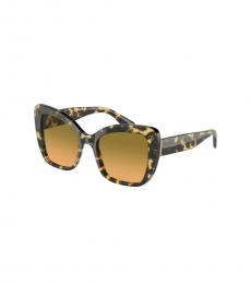 Dolce & Gabbana Dark Brown Havana Sunglasses
