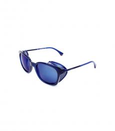 Emporio Armani Navy Blue Luxury Sunglasses