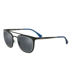 Emporio Armani Black-Blue Modish Edgy Sunglasses