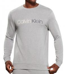 Calvin Klein Grey Immerge Long Sleeve Sweatshirt