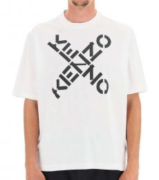 Kenzo White Sport Big X T-Shirt