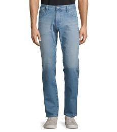AG Adriano Goldschmied Blue Graduate Tailored-Leg Jeans