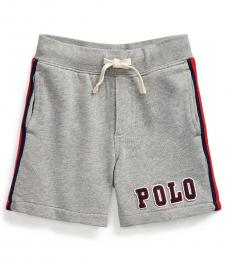 Ralph Lauren Little Boys Andover Heather Terry Shorts