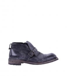 Dolce & Gabbana Black Vintage Ankle Boots