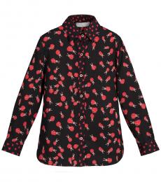 Stella McCartney Little Girls Black Ladybug Shirt