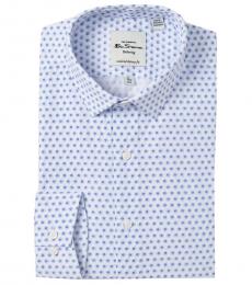 Ben Sherman Light Blue Tailored Skinny Fit Dress Shirt