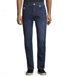 True Religion Blue Fresh Relaxed Skinny-Fit Jeans