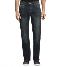 Dark Grey Ricky Relaxed-Fit Straight Jeans