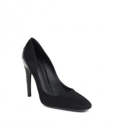 Bottega Veneta Black Suede Classic Heels